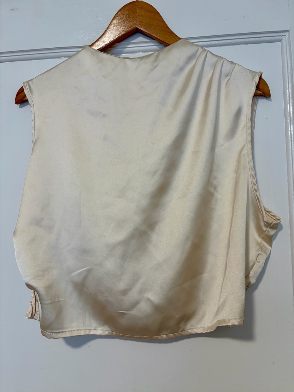 Pearl Sleeveless Crop Top